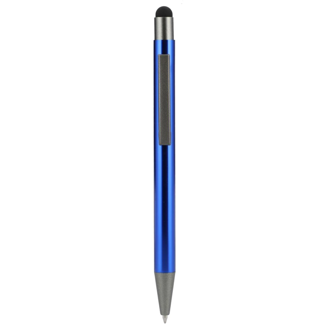 Recycled aluminum gel ballpoint stylus Black miniatura 9