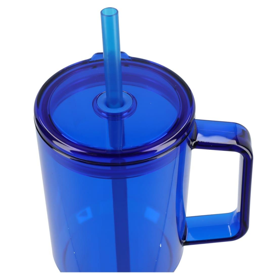 Lucien recycled acrylic travel mug 40oz Black miniatura 23