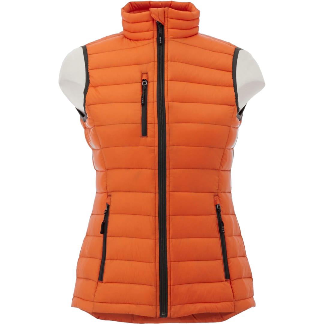 Womens whistler light down vest Black miniatura 4
