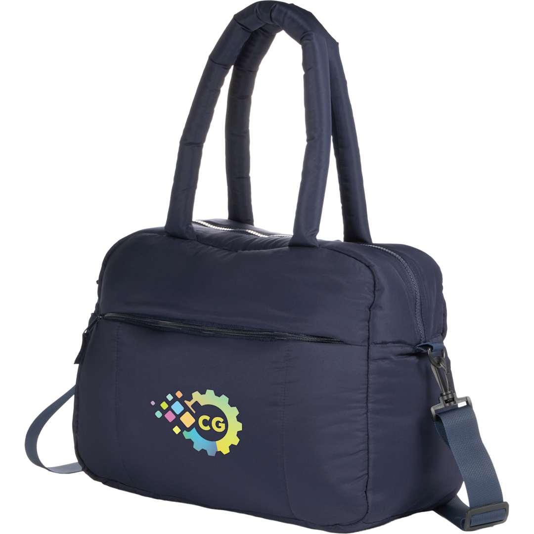 Puffer recycled duffle bag Grey miniatura 16
