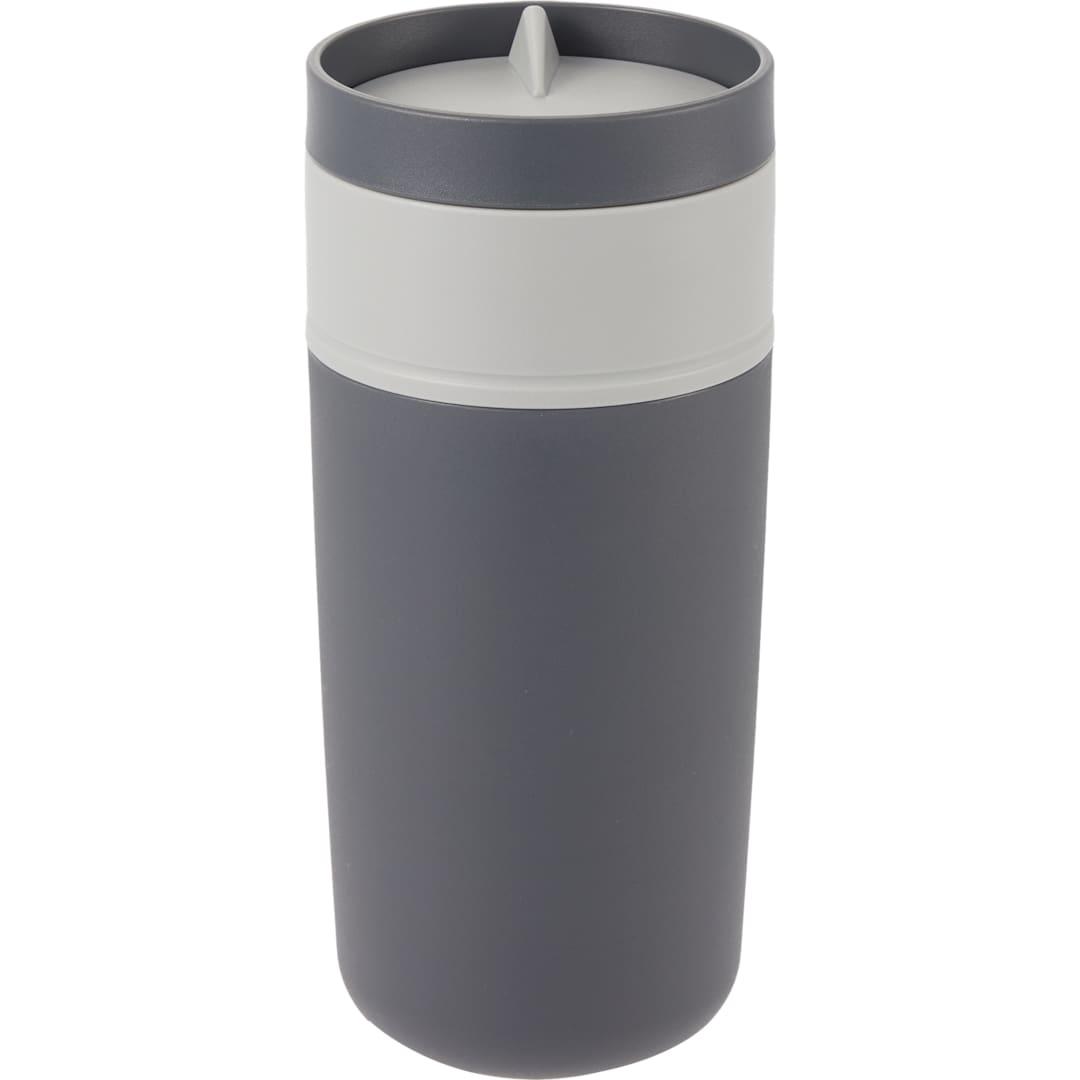 Kona rpp double wall tumbler w/ swivel lid 16oz Dark Gray miniatura 8