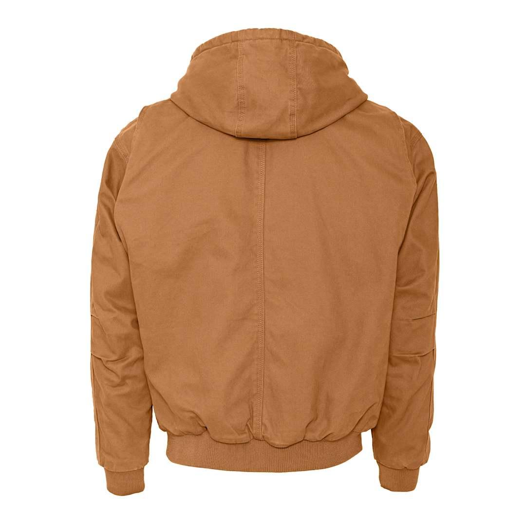 Berne heartland washed duck hooded work jacket Black miniatura 3