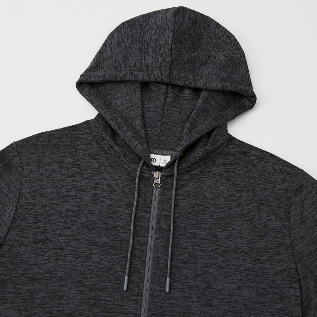 Tentree stretch knit zip up - mens Blue miniatura 16