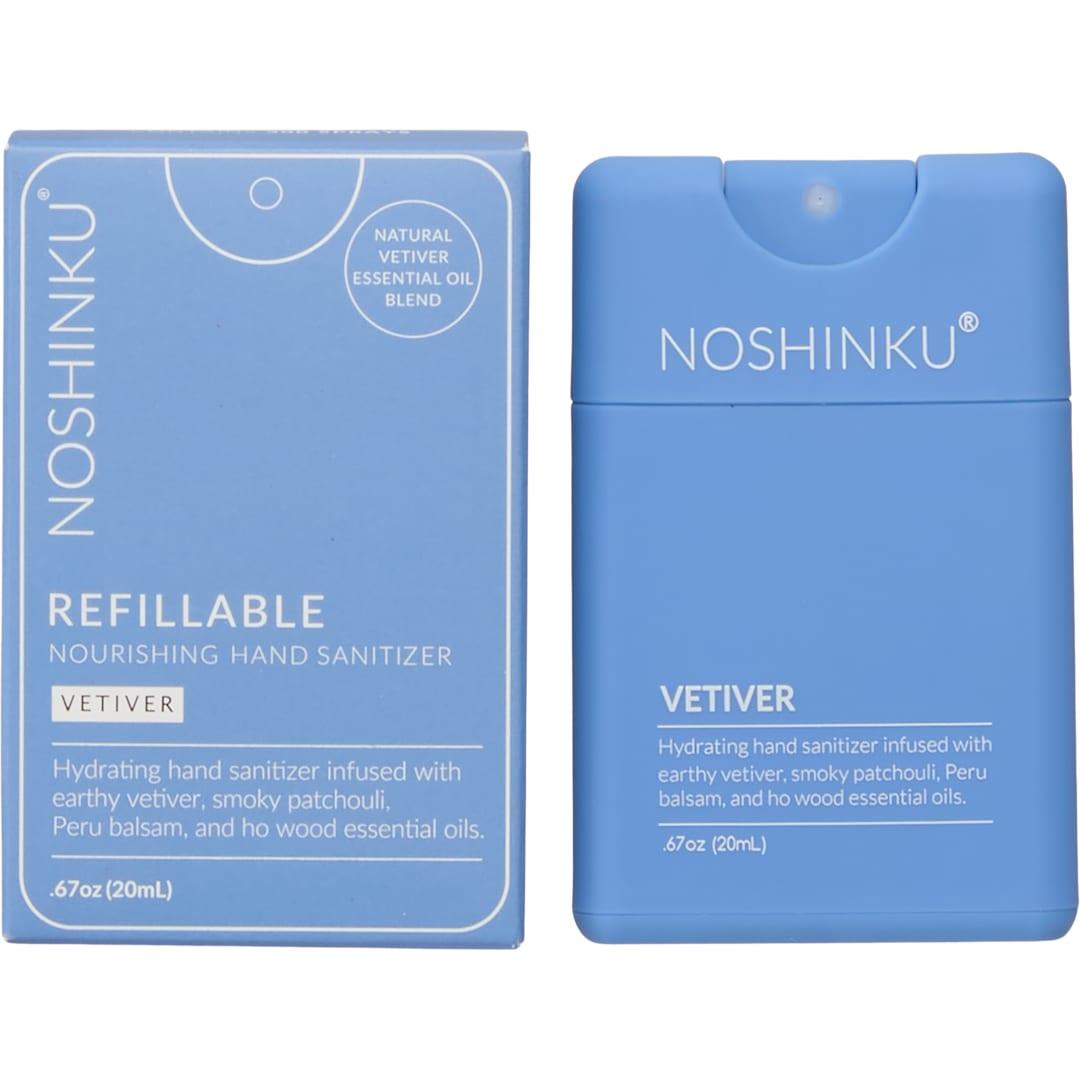 0.67Oz noshinku refillable pocket hand sanitizer Blue miniatura 16