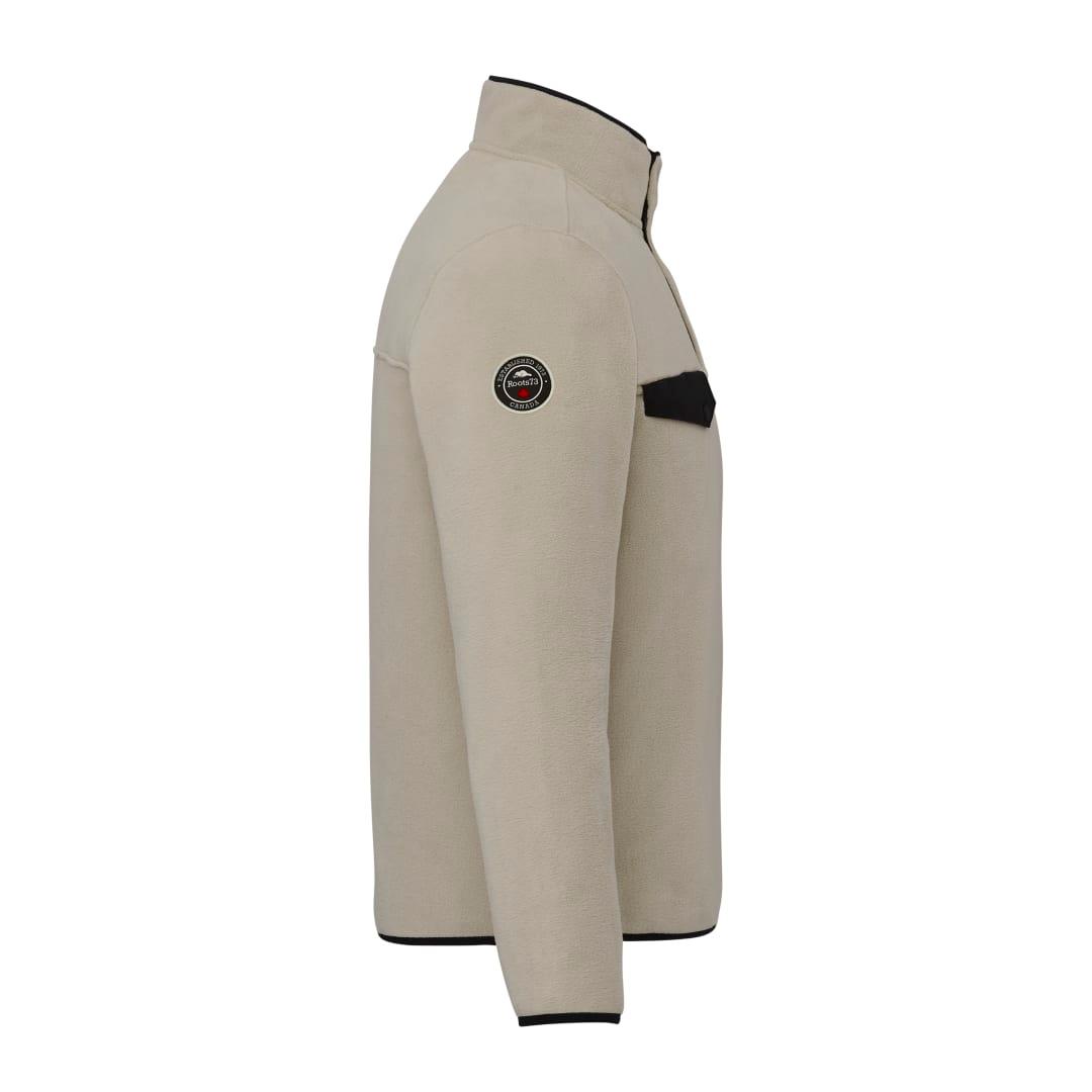 Roots73 westville eco microfleece pullover - mens Beige miniatura 5