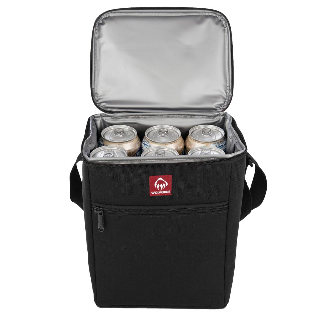 Wolverine vertical 12 can cooler Black miniatura 6