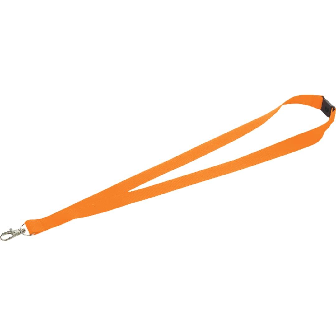 Lanyard with lobster clip Orange miniatura 11