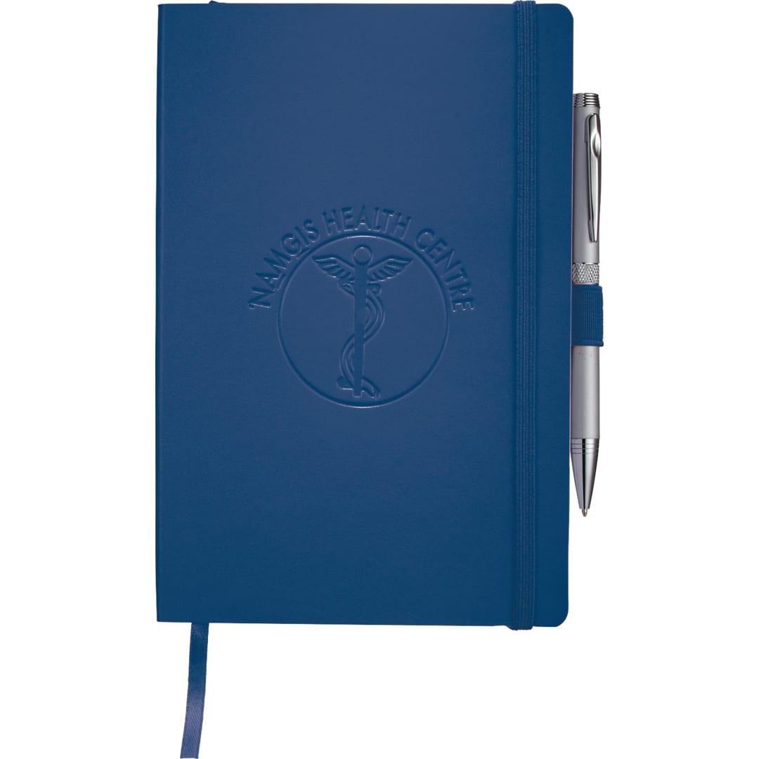 Fsc® mix 5.5x 8.5 nova soft bound journal Navy Blue miniatura 6