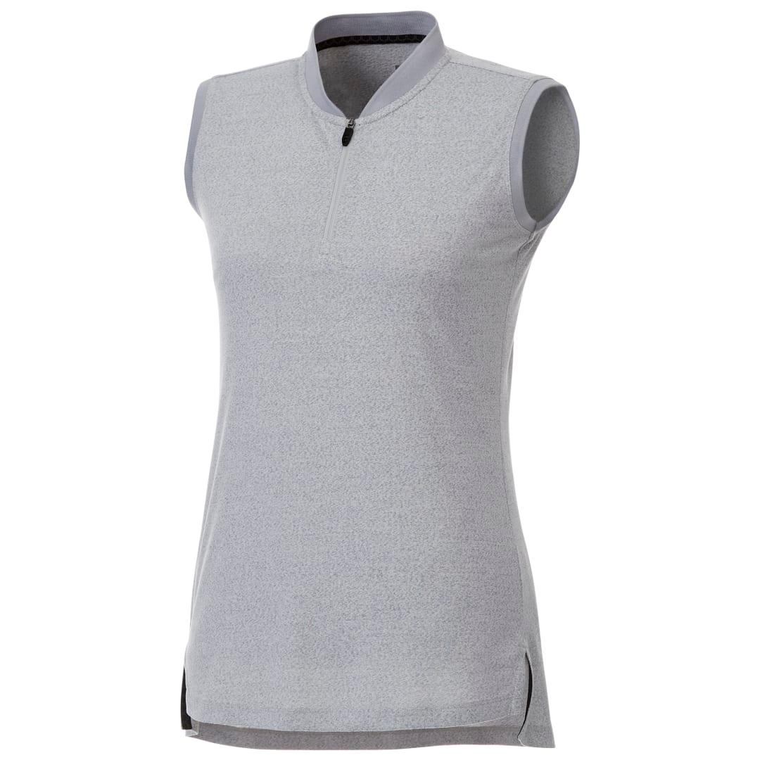 Womens kinport sleeveless polo Wine miniatura 16