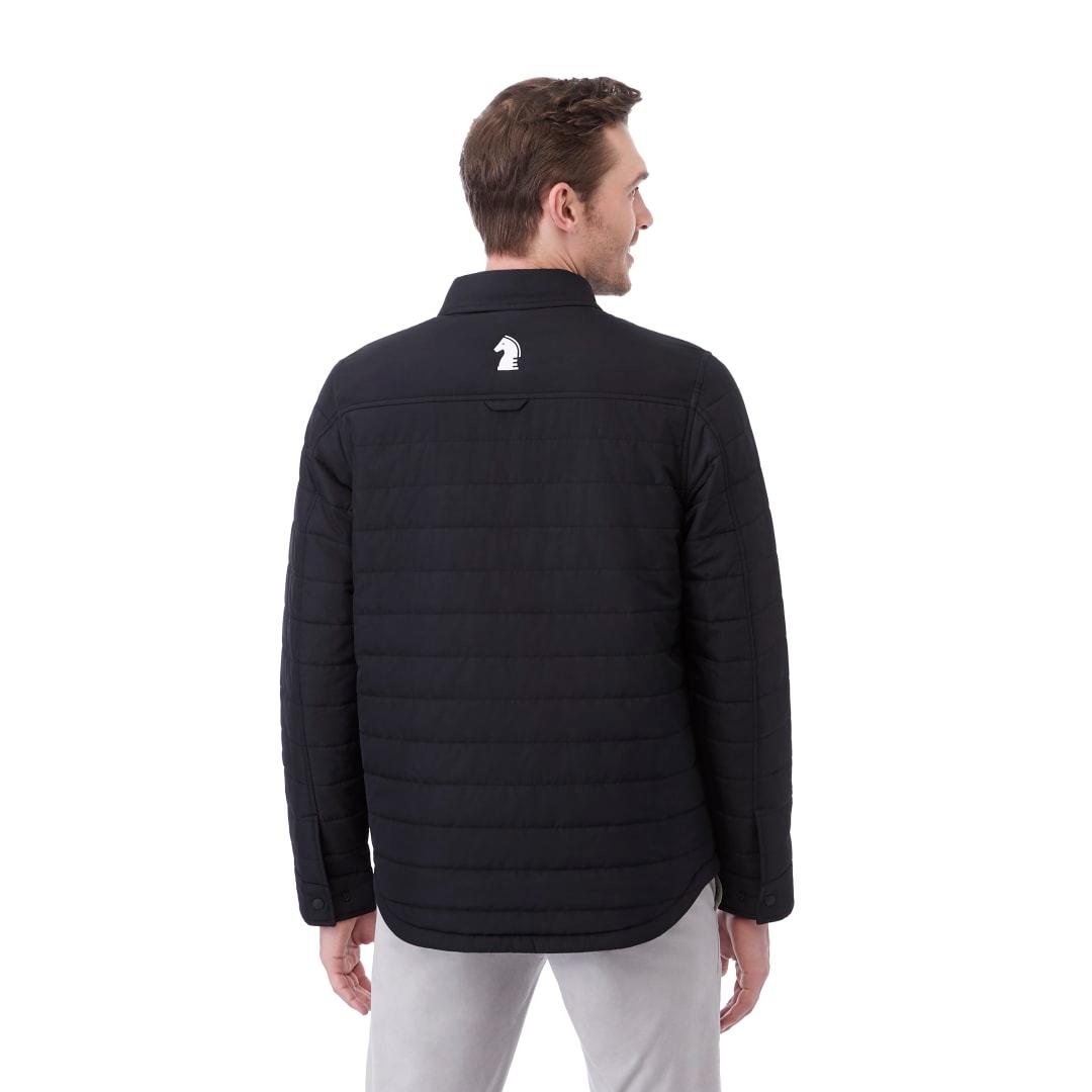 Mens porter eco insulated shacket Navy Blue miniatura 16