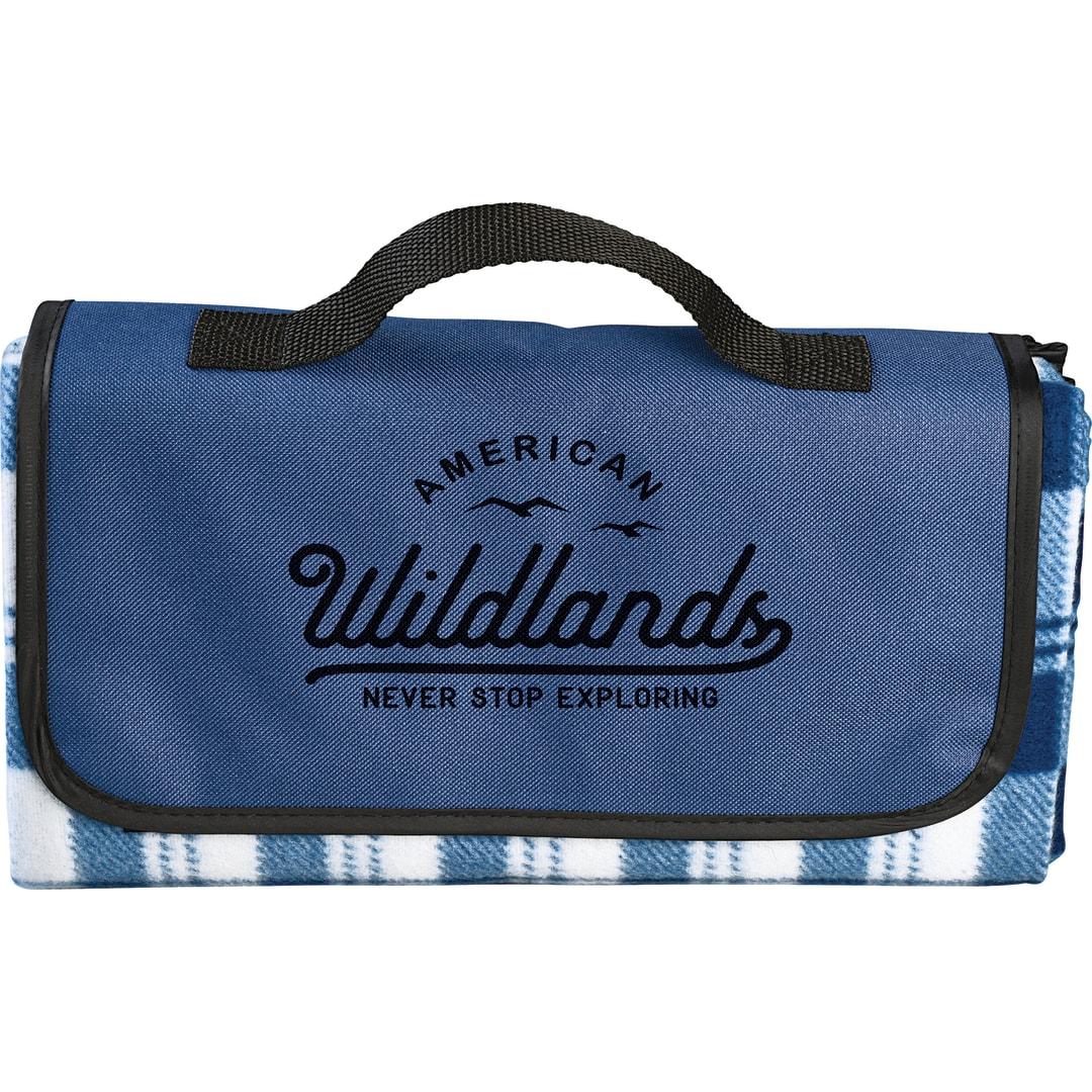 Fold up picnic blanket Black miniatura 11