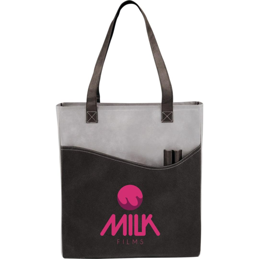 Rivers pocket non-woven convention tote Green miniatura 4