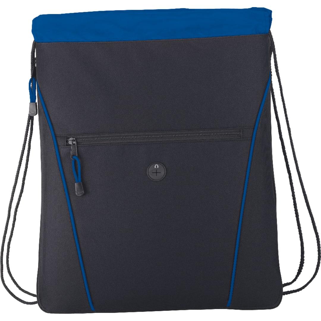 Raven drawstring bag Black miniatura 4