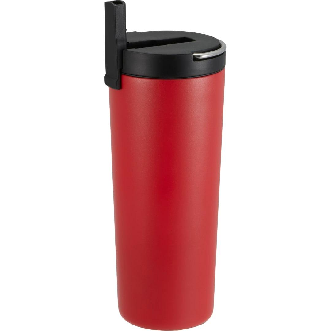 Thor copper insulated tumbler 24oz flip straw lid Black miniatura 34