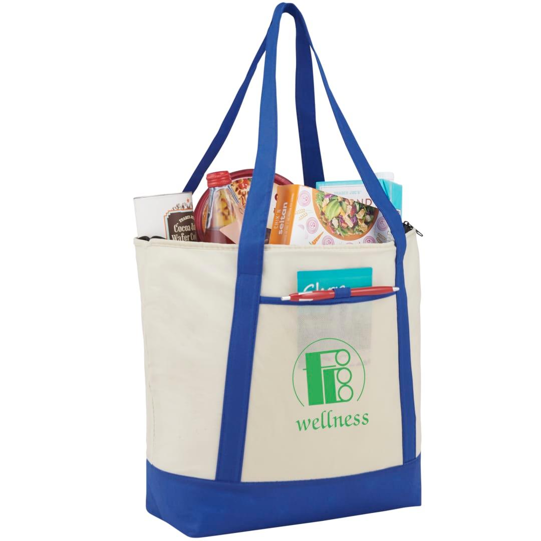 Lighthouse 24-can non-woven tote cooler Black miniatura 11