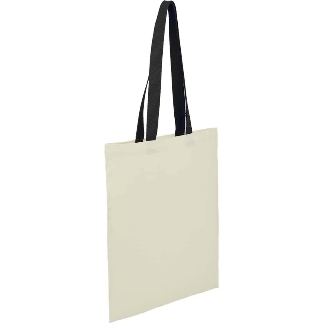 Nebraska 4oz recycled cotton convention tote Black miniatura 3