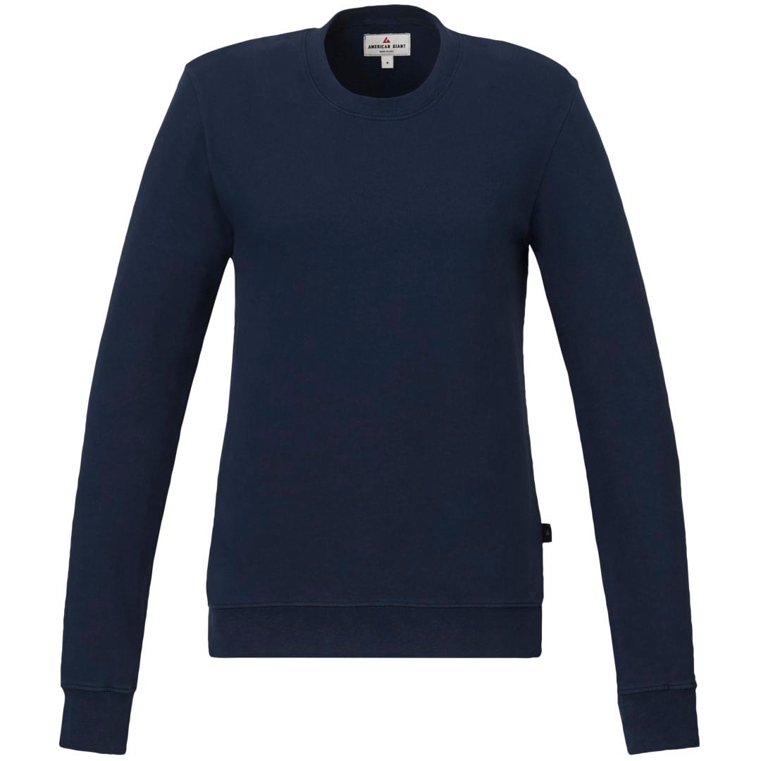 American giant everyday crew sweatshirt - womens Blue miniatura 3