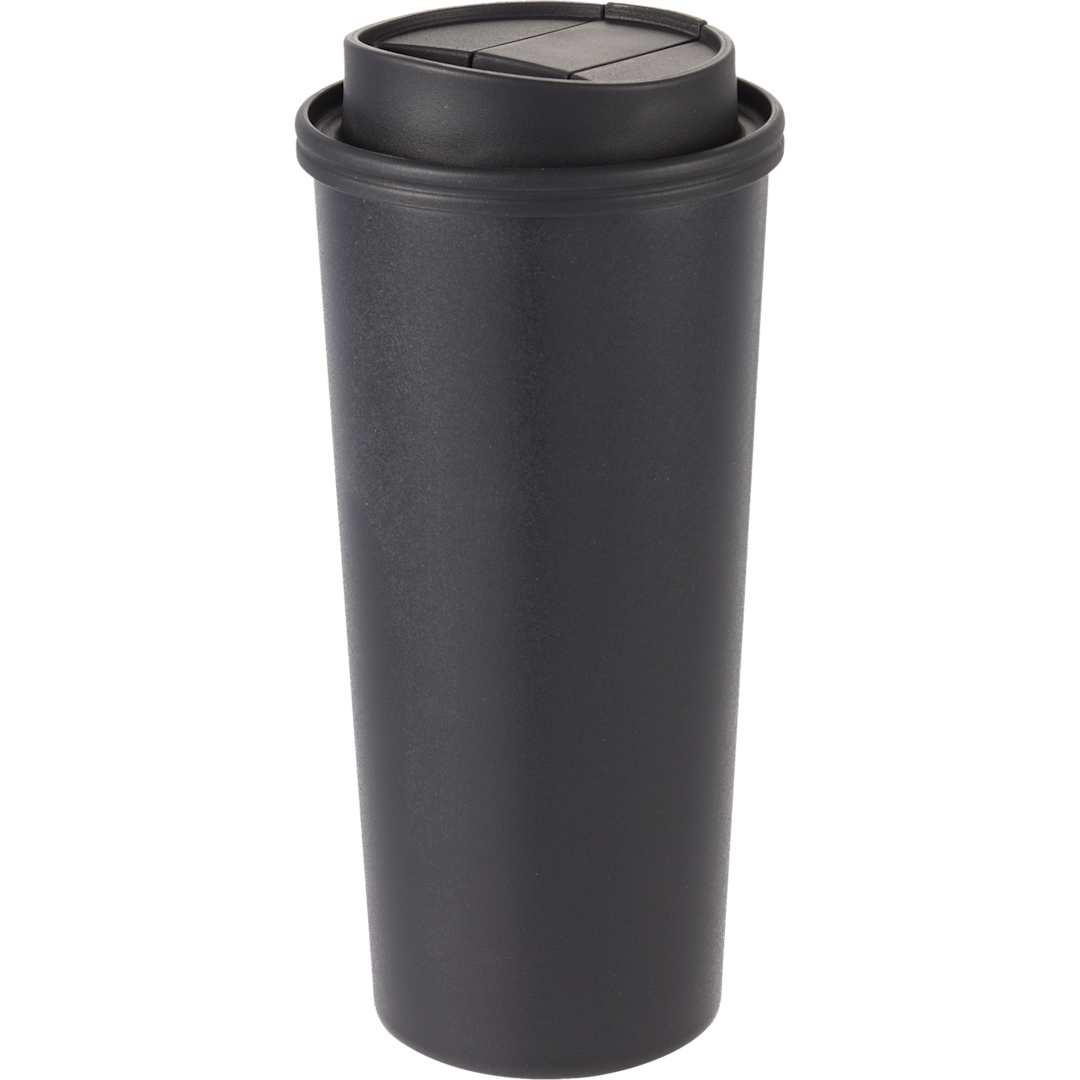 Oscar vacuum insulated tumbler w/ slide lid 16oz Black front