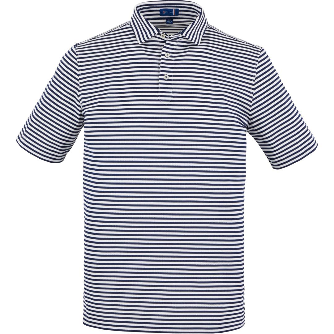 Stitch® atlantic stripe polo shirt - mens Blue miniatura 12