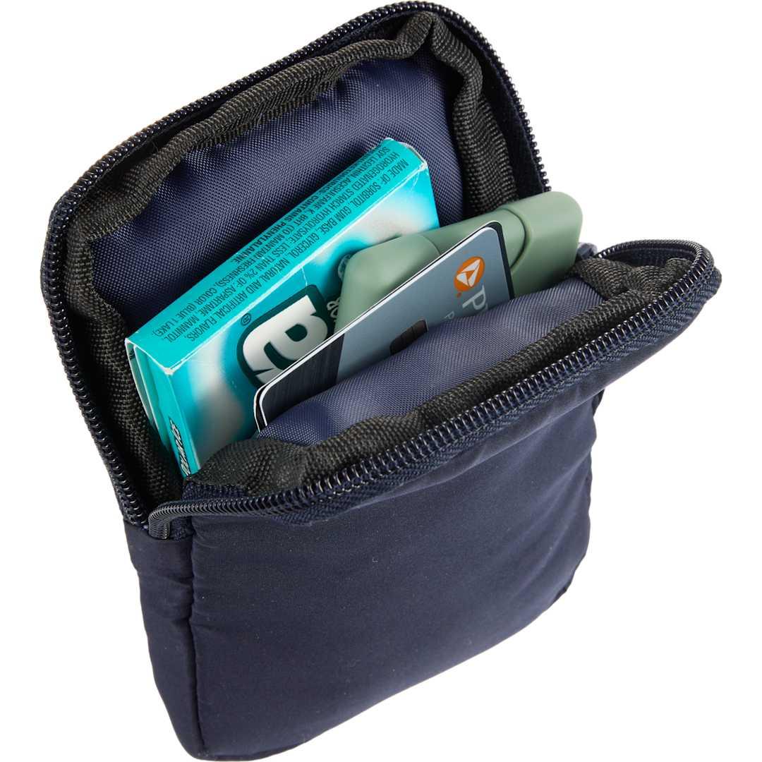 Puffer recycled small pouch Grey miniatura 13