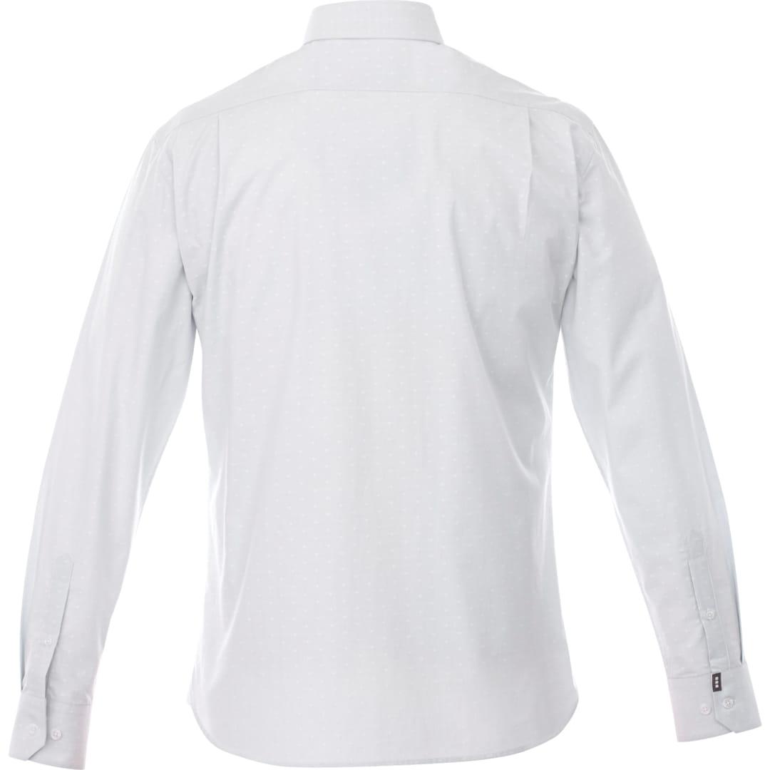 Mens huntington long sleeve shirt Blue miniatura 7