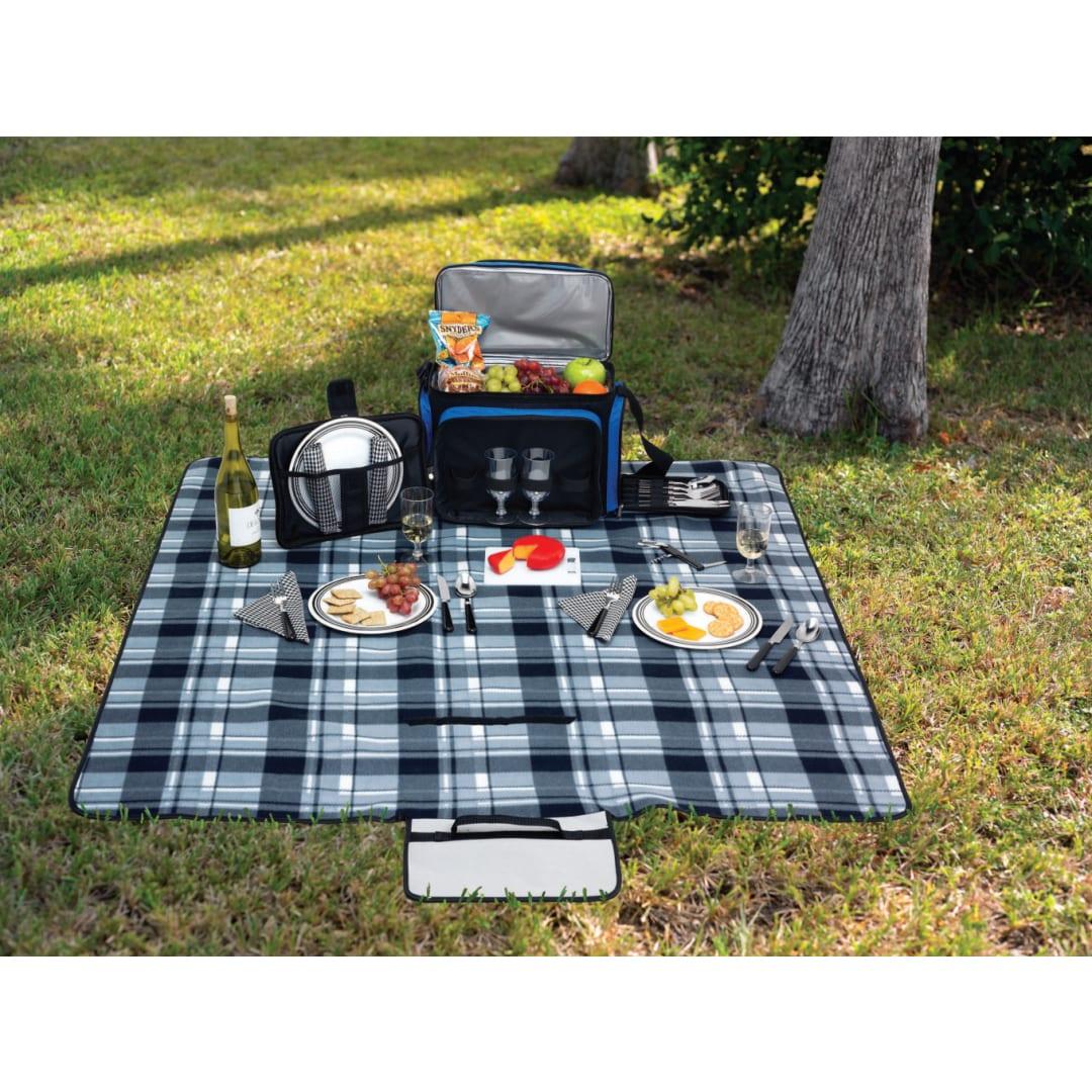 Park fleece blanket Black miniatura 10