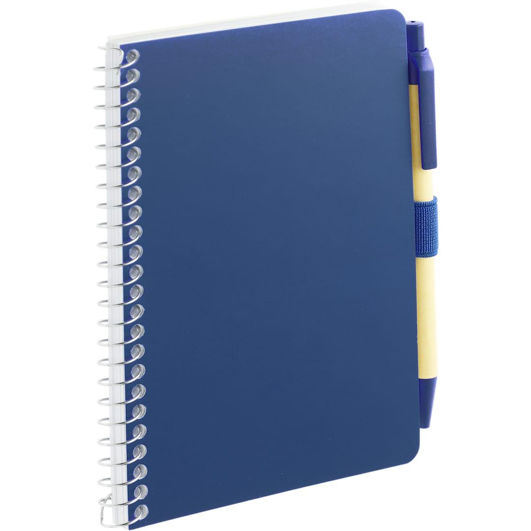 Fsc® mix 4 x 6 pocket spiral notebook with pen Black miniatura 11