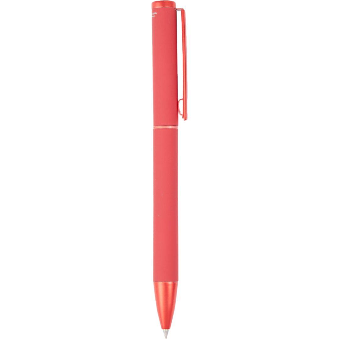 Harper soft touch recycled aluminum gel pen Black miniatura 9
