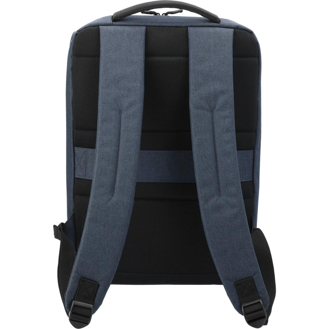 Aft recycled 15 computer backpack Navy Blue miniatura 9