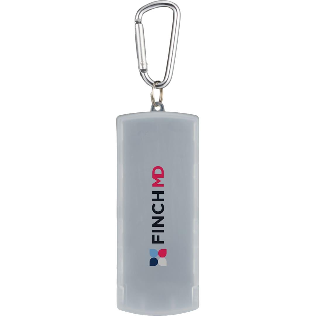 Recycled bandage dispenser with carabiner Blue miniatura 22