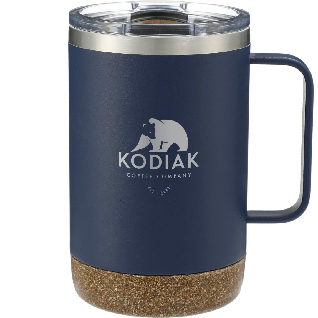 Valhalla copper vacuum insulated camp mug 14oz Navy Blue miniatura 14