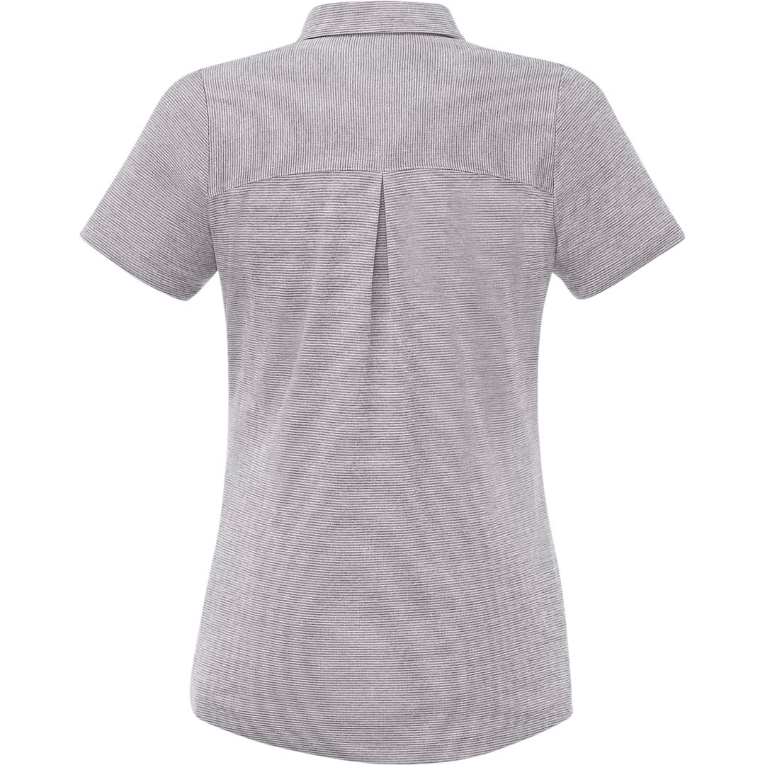 Womens dege eco ss polo Blue miniatura 8