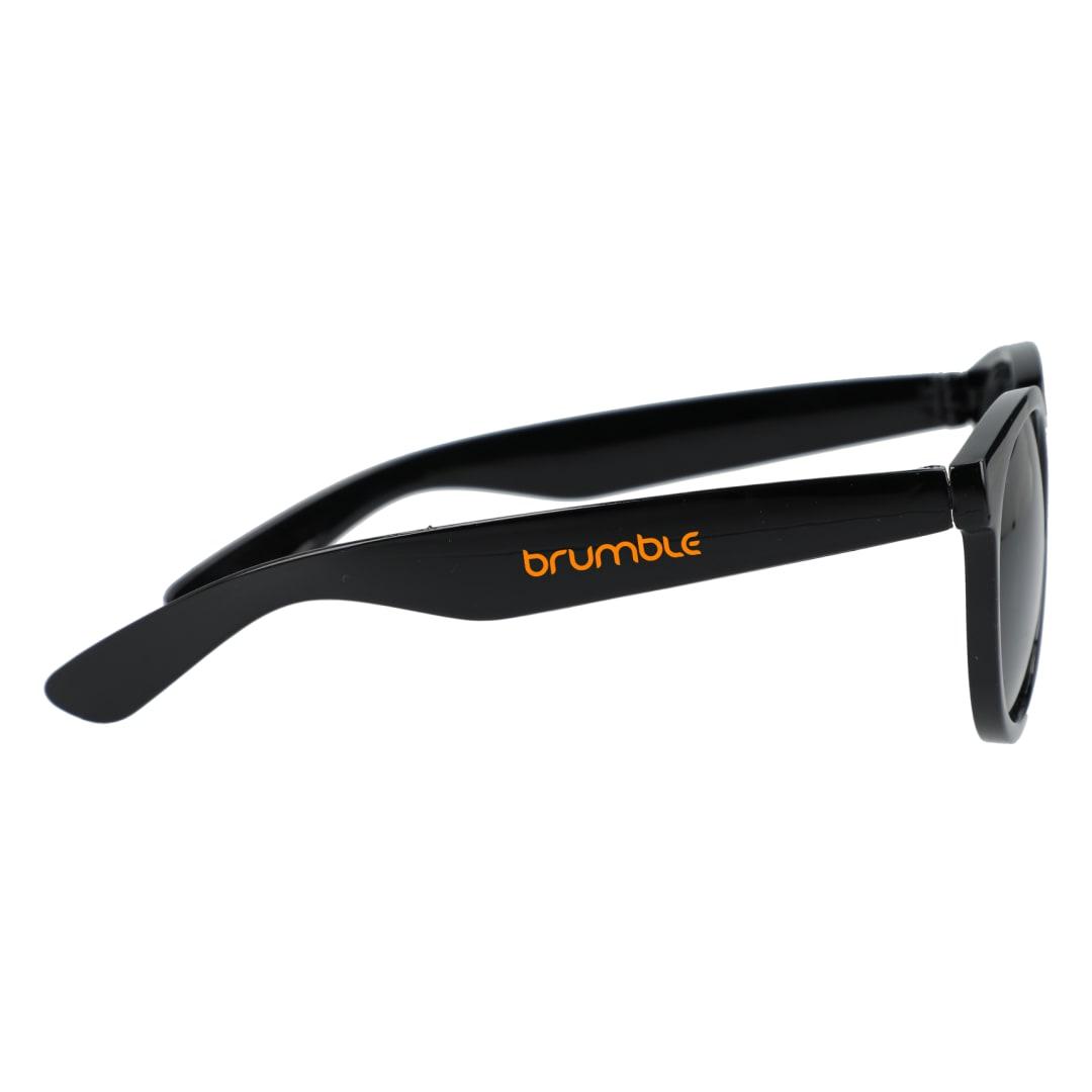 Rhodri recycled round sunglasses Black miniatura 5