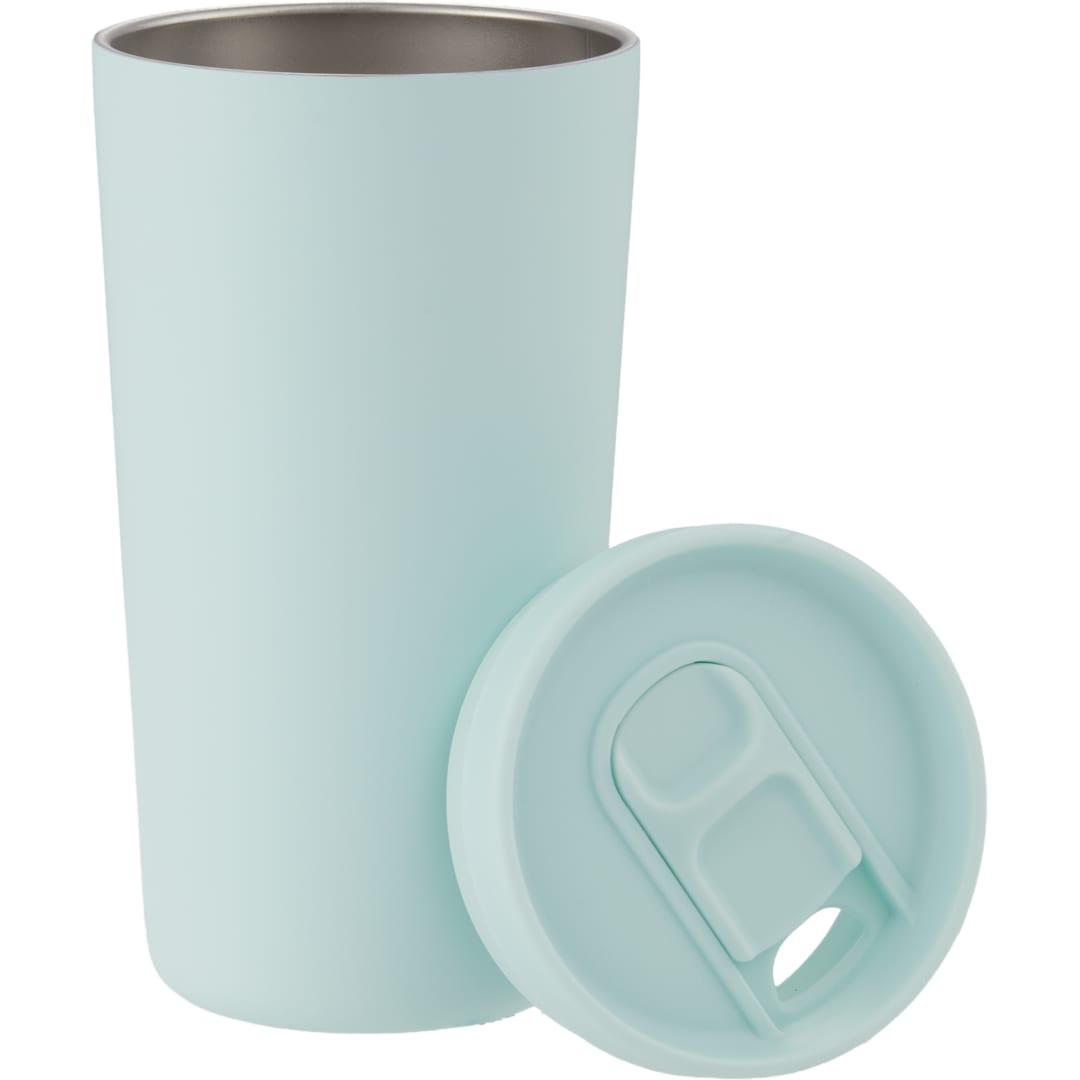 Carissa vaccum insulated tumbler w/ slide lid 14oz Blue Agave miniatura 3
