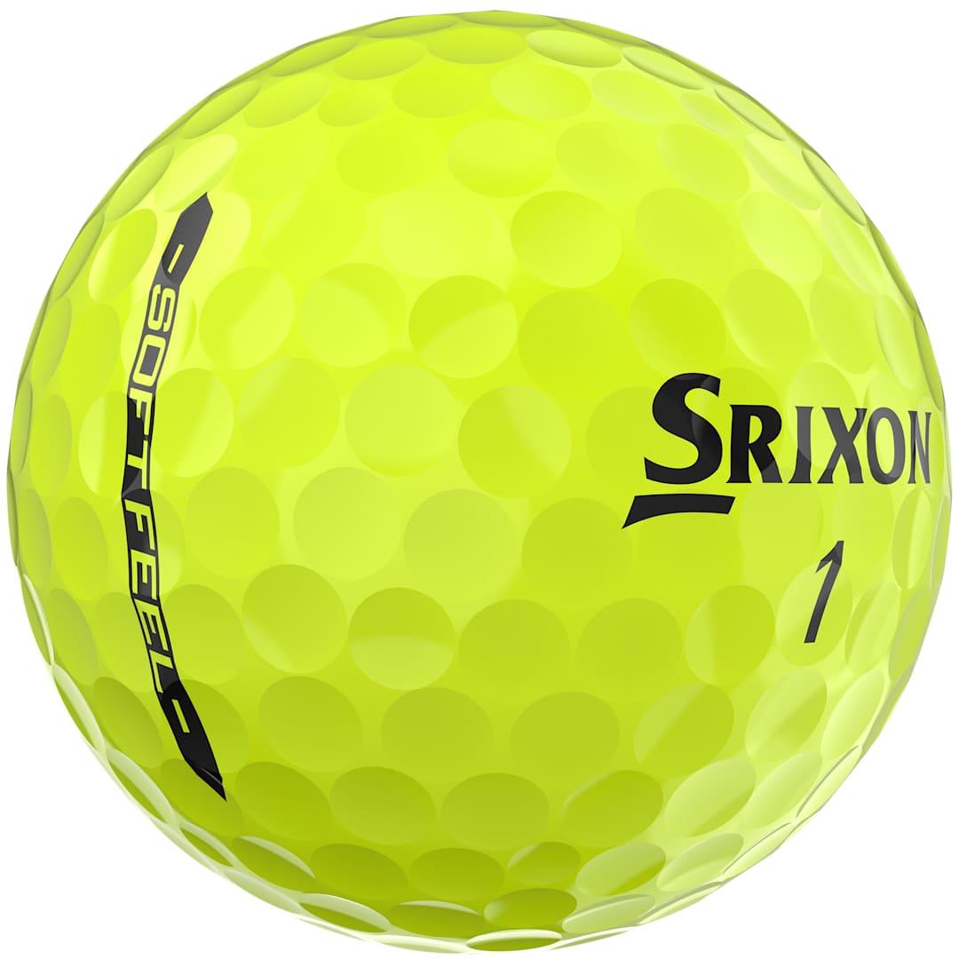 Srixon soft feel golf balls - 3 pack White miniatura 18