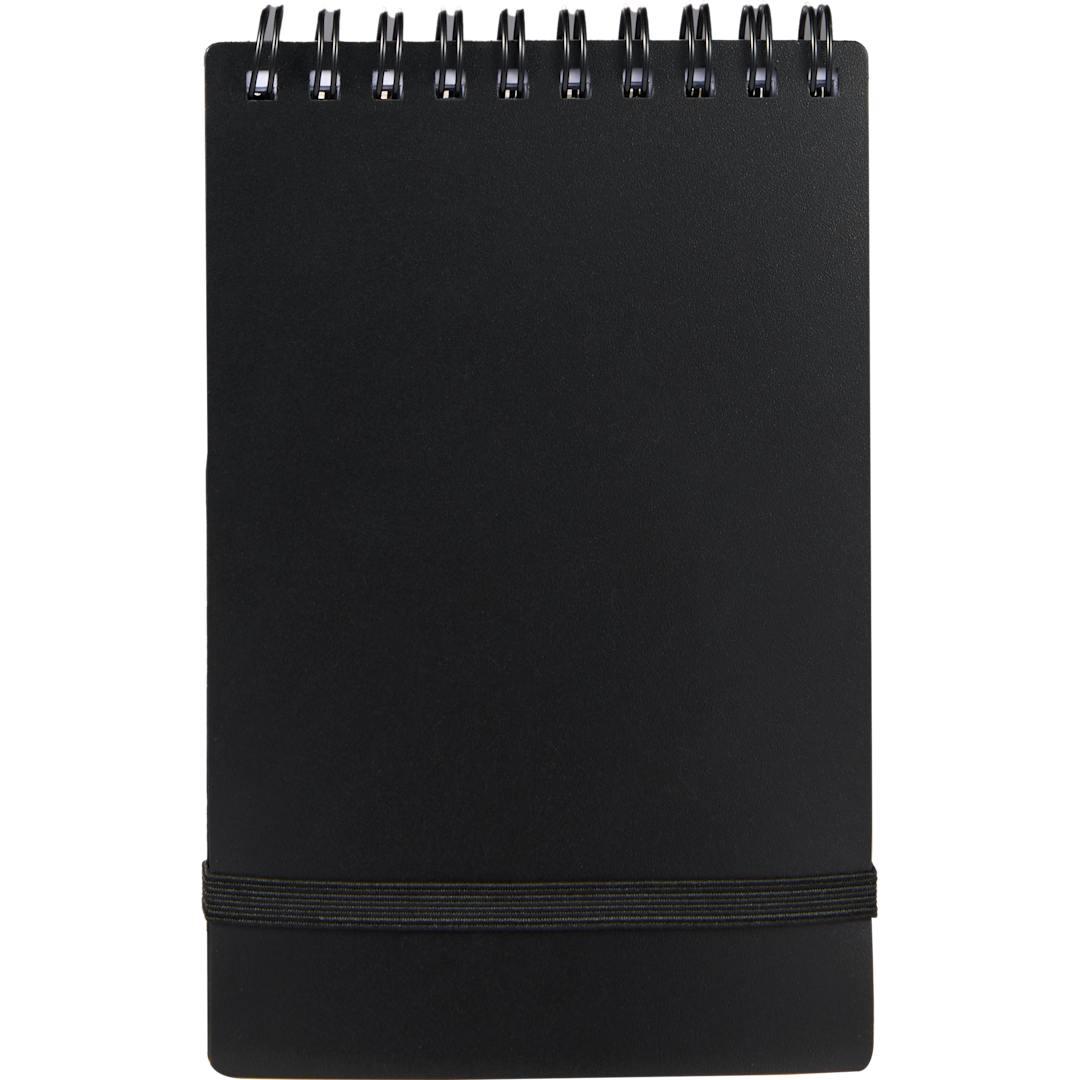 3 X 5 recycled stand up pocket jotter Black miniatura 9