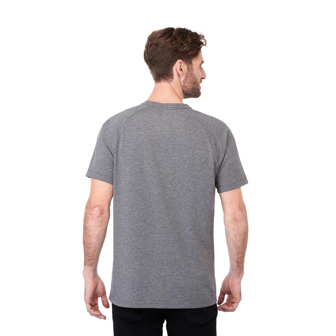 Mens somoto eco short sleeve henley Navy Blue miniatura 8