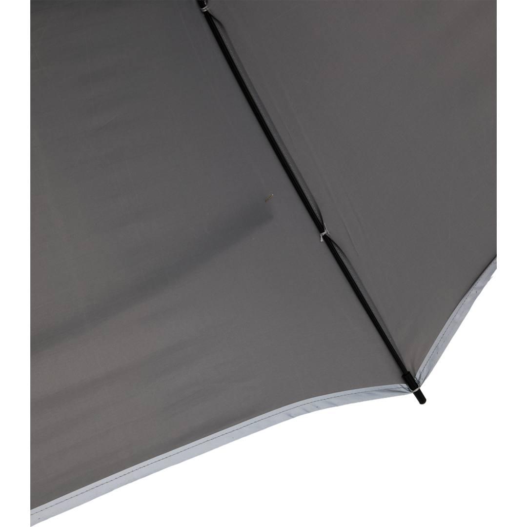 62 Rpet golf umbrella w/ reflective trim Black miniatura 16