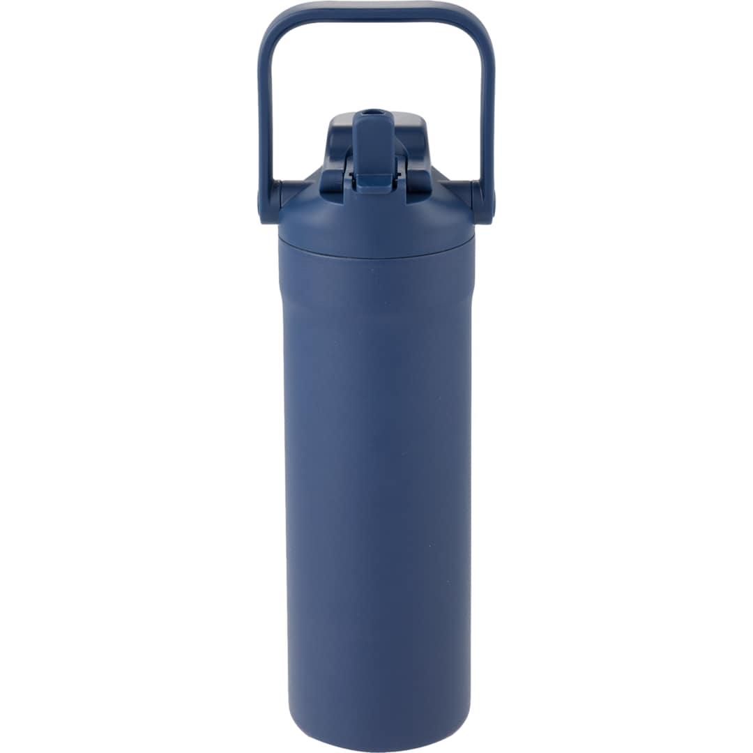 Ranier recycled vacuum insulated bottle 25oz Navy Blue miniatura 25