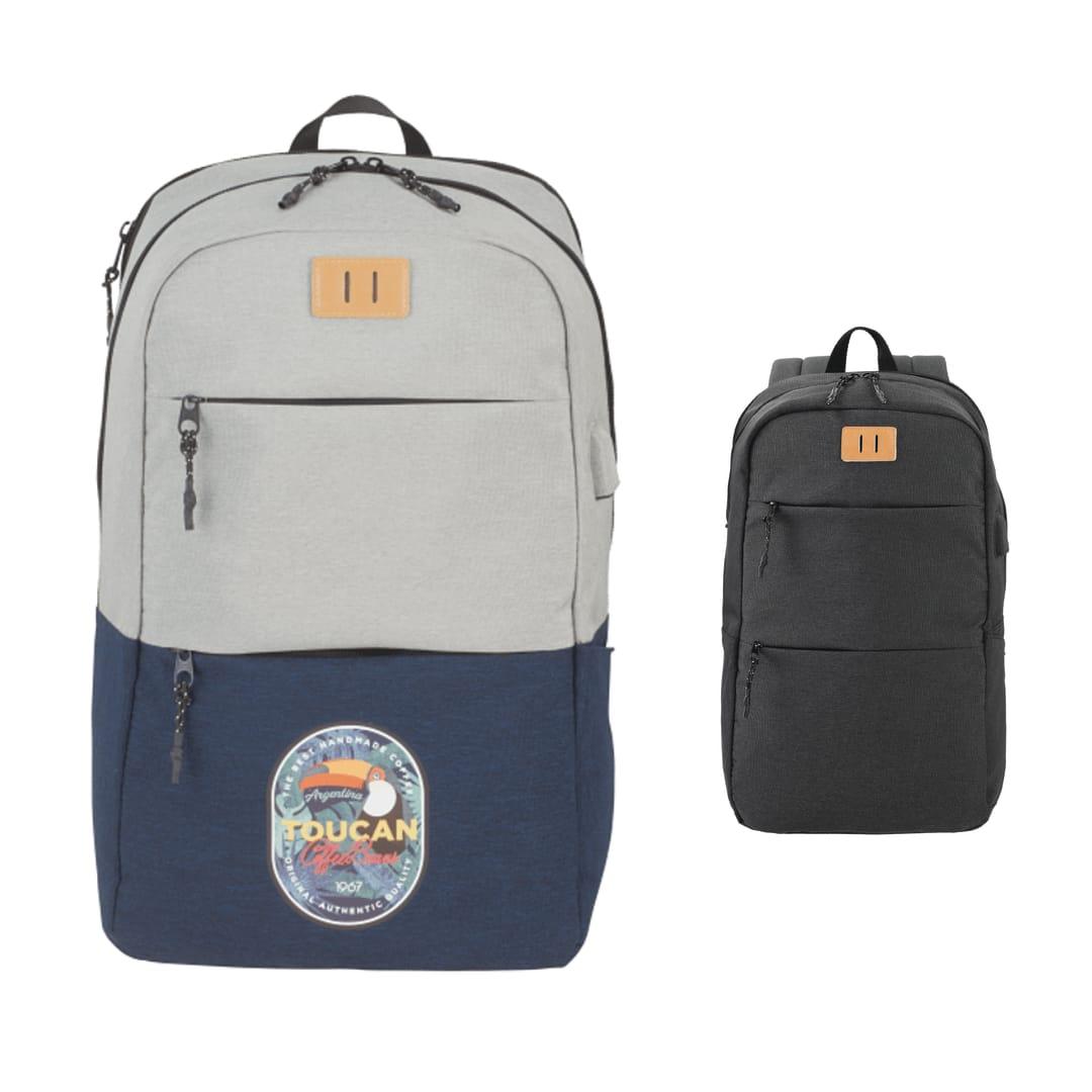 Nbn linden 15 computer backpack Dark Gray miniatura 19