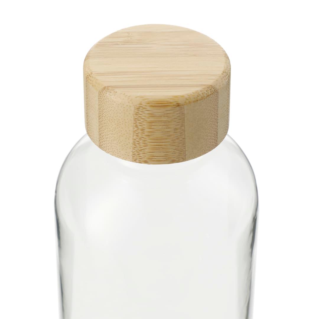 Sona 22oz rpet bottle w/ fsc® 100% bamboo lid Clear miniatura 3