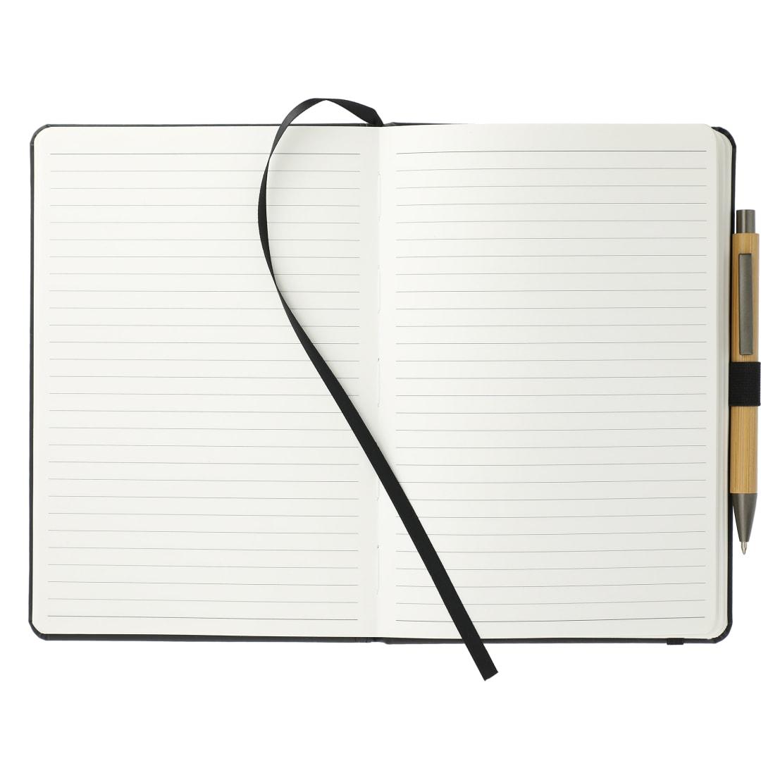 Fsc® mix 5.75 x 8.5 pedova™ pocket bound journal Navy Blue miniatura 3