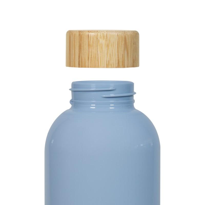 Cilindro lemn AZUL PASTEL miniatura 3