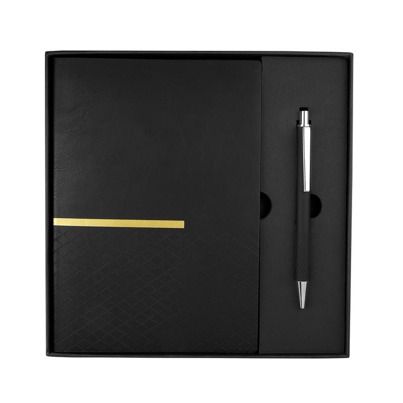 Set de libreta zlatna NEGRO miniatura 4