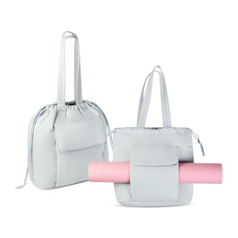 Bolsa jooga GRIS front