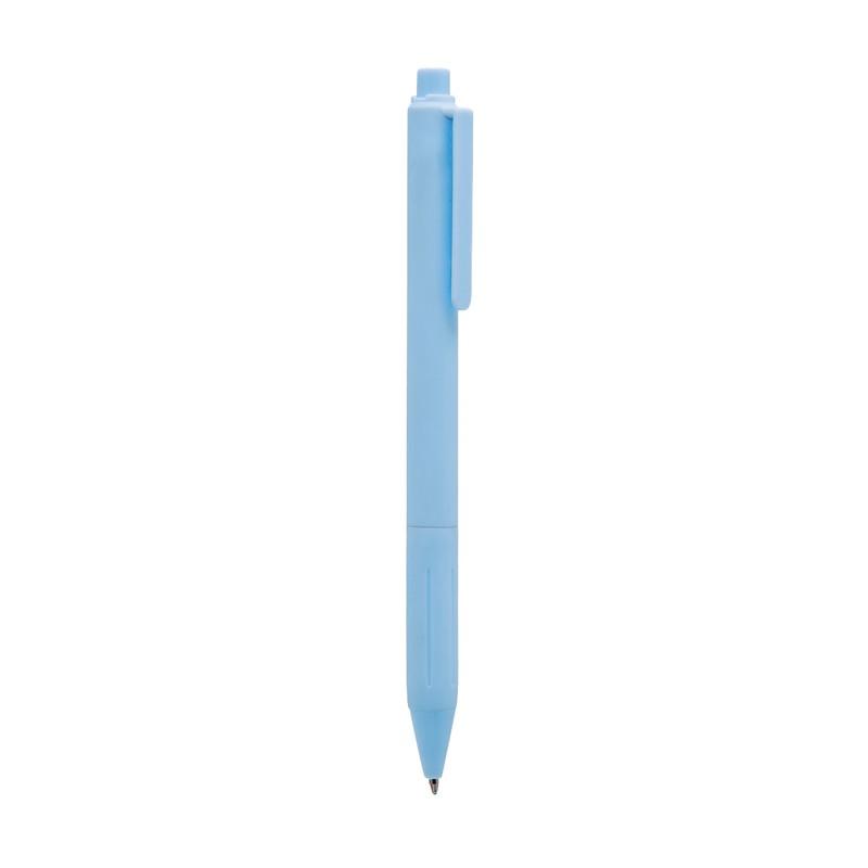 Bolígrafo yazi AZUL PASTEL front