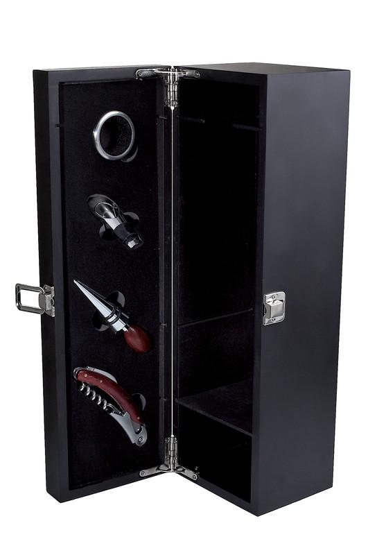 Set para vinos cabernet NEGRO miniatura 7