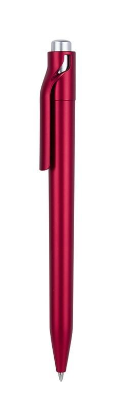 Bolígrafo iller ROJO METALICO front