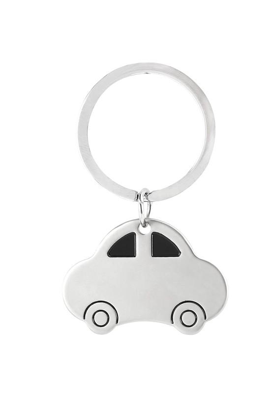 Llavero carro eleusis PLATA front