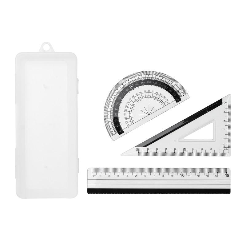 Estuche de geometría BLANCO FROSTY front